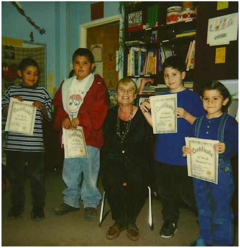 Donna Lea was the teacher for the Family Literacy Program jointly sponsored at Jemez Valley Elementary School by the YMCA and the Jemez Springs Public Library in 1998. The library also provided books and adult volunteers. The program included open houses for parents.