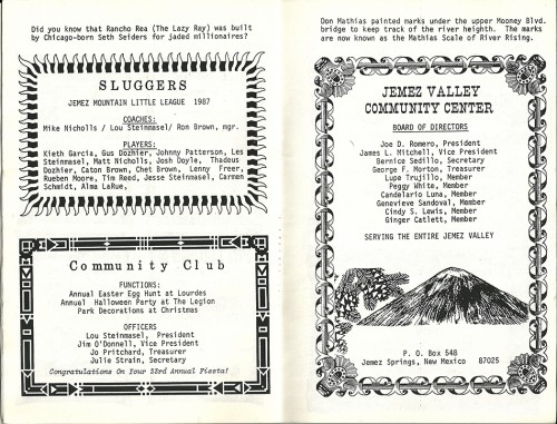 Pages eighteen and nineteen